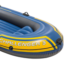 Intex 68370NP - Schlauchboot Set Challenger 3 - Angelboot Ruderboot + Paddel + Pumpe