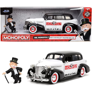 Jada 253255048 - Mr. Monopoly 1939 Chevy Master 1:24