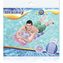 SET: Bestway 43040CB - Luftmatratze Fashion Lounge - Wasserliege Pool - 2er Set - Transparent