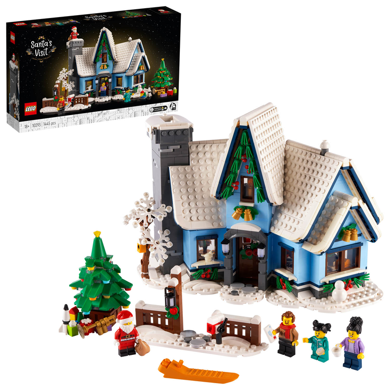 LEGO 10293 Icons - Besuch des Weihnachtsmannes