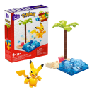 Mattel HDL76 - MEGA Pokémon Pikachus Strandtag