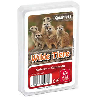 ASS 72087 - Top Ass Quartett - Wilde Tiere