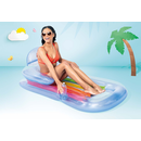 Intex 58802EU - Luftmatratze King Kool Lounge - Schwimmsessel Wasserliege Pool - Blau