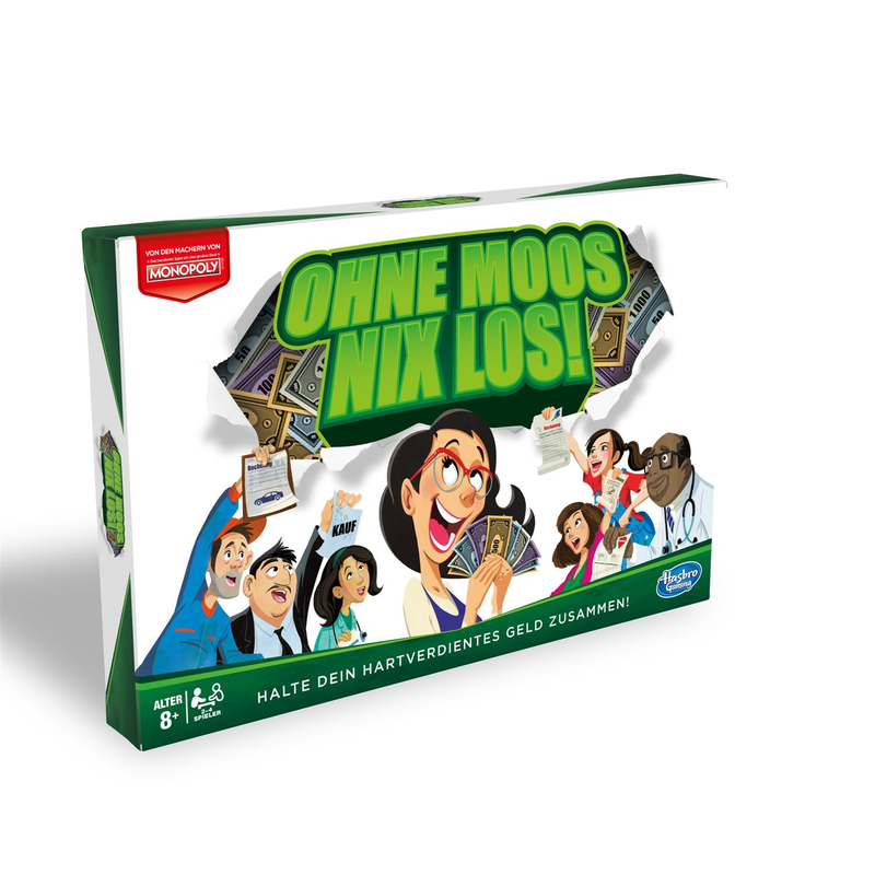 Hasbro E0751100 - Hasbro Gaming - Monopoly Ohne Moos Nix Los