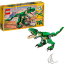 SET: LEGO Creator - Dinosaurier (31058) + Wald-Fabelwesen (31125) - T-Rex Triceratops Eule Hase Eichhrnchen - 2er Set