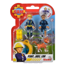 Simba 109252515 - Sam Figuren-Doppelpack IV - Penny; Jodie; Lion