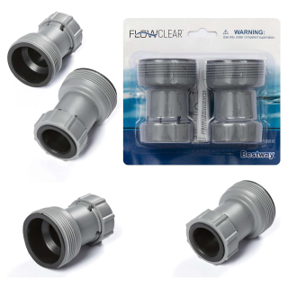 Bestway 58236 - Flowclear Schlauchadapter 32 auf 38 mm - 2er Set