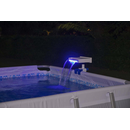 Bestway 58619 - Wasserfall mit LED-Licht - Poollicht Wasserfontne Wassersprher Pool