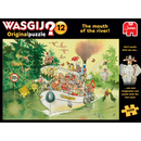 Jumbo 82044 - Wasgij Original Puzzle - An der Mndung des Flusses / The mouth of the River (Nr. 12) - 1000 Teile
