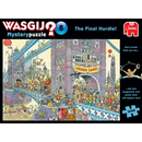 Jumbo 82052 - Wasgij Mystery Puzzle - Die letzte Hürde / The Final Hurdle (Nr. 8) - 1000 Teile