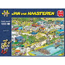 Jumbo 82034 - Jan van Haasteren Comic Puzzle - Chaotisches Camping / Camping Chaos - 1000 Teile