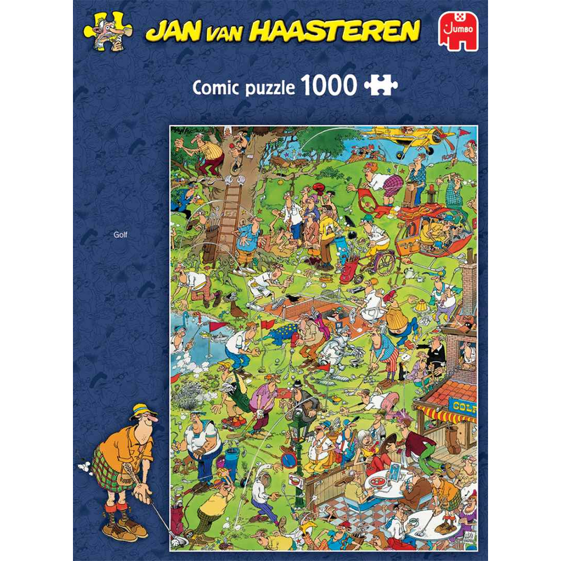 Jumbo 82033 - Jan van Haasteren Comic Puzzle - Golf - 1000 Teile