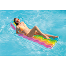 Intex 58724EU - Luftmatratze Regenbogen - Badeinsel Lounge Rainbow Mat Wasserliege