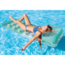 Intex 58890EU - Luftmatratze Fashion Mat - Lounge Wasserliege Pool Strand Meer - Blau