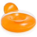 Intex 58889EU - Schwimmsessel Pillow Back Lounge - Schwimmsitz Pool - Orange