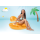 Intex 58889EU - Schwimmsessel Pillow Back Lounge - Schwimmsitz Pool - Orange