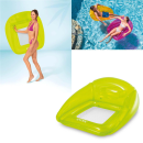 Intex 56802NP - Luftmatratze Transparent Lounge - Schwimmsessel - Gr&uuml;n