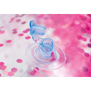 Intex 56274NP - Schwimmring Glitter - XXL Schwimmreifen Glitzer - Pink