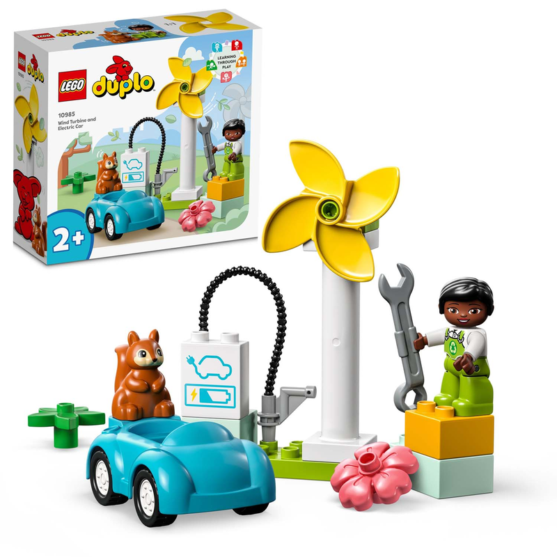 LEGO 10985 DUPLO - Windrad und Elektroauto