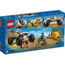 LEGO 60387 City - Offroad Abenteuer - Monstertruck Geländewagen mit Federung