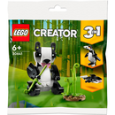 SET: LEGO Creator 3-in-1: Pandabr (30641) + Weier Hase (31133) - Robbe Kakadu Osterhase