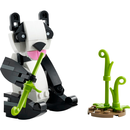 SET: LEGO Creator 3-in-1: Pandabär (30641) + Weißer Hase (31133) - Robbe Kakadu Osterhase