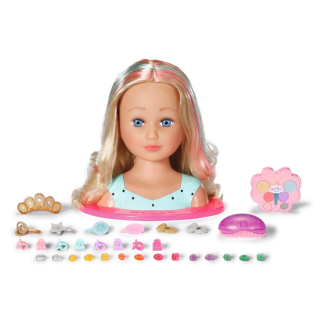 Zapf Creation 835432 - BABY born Stylingkopf Prinzessin - OOVP