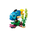 SET: LEGO Creator 3-in-1: Tropischer Pandabär (30581) + Exotischer Papagei  (31136) - Fisch Frosch Kröte