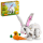 SET: LEGO Creator 3-in-1: Weißer Hase (31133) + Niedliche Hunde (31137) - Robbe Kakadu