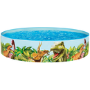 Bestway 55022 - Fill-N-Fun Planschbecken Dino 183 x 38 cm - Kinderpool Schwimmbecken Pool