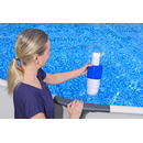 Bestway 58699 - LED-Dosierschwimmer Solarsphere - LED Licht Chlorspender Dispenser Skimmer fr Pool