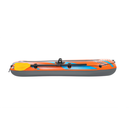 Bestway 61141 - Schlauchboot Set Kondor Elite 2000 - Gummiboot Ruderboot + Paddel + Pumpe - Orange