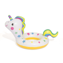 Bestway 36128 - Schwimmring Happy Animal - Aufblastier Schwimmtier - Einhorn