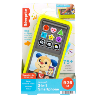 Mattel HNL47 - Fisher-Price Lernspaß 2-in-1 Smartphone