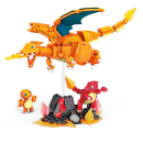 MEGA Pok&eacute;mon Bauspielzeug Glumanda, Glutexo, Glurak Evolutions-Set - HFG06