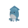 Jazwares SQK3440; SQCR02380 - Squishmallows 19 cm (7,5") - Serie 14 - 06 - Sky der Tintenfisch