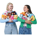 Snackles Pl&uuml;sch 14 cm Serie 1,5 - &Uuml;berraschungs-Kugel Squishy Pl&uuml;schtier mit Snack