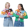 Snackles Plüsch 14 cm Serie 1,5 - Überraschungs-Kugel Squishy Plüschtier mit Snack