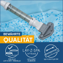 Bestway 60327 - LAY-Z-SPA Poolsauger / Whirlpoolsauger mit Akku - Poolbodensauger Pool