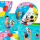 Bestway 91098 - Micky Maus Wasserball - Aufblasbarer Ball Strandball Donald Minnie Disney