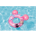 Bestway 9102N - Schwimmring Minnie Maus mit Ohren - Disney Schwimmreifen Pink