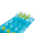 Bestway 43015 - Luftmatratze Summer Colors Deluxe - Wasserliege Pool - Türkis