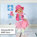 Zapf Creation 836316 - BABY born Deluxe Reiseoutfit 43cm