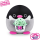 ZURU 77573G - Snackles Pinguin (Baskin Robbin Eis) 35 cm - Serie 2
