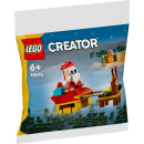 LEGO&reg; 30670 Creator - Weihnachtsmann auf Schlitten (Recruitment Bag)