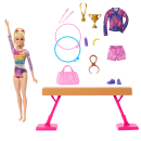 Barbie-Turnspaß-Spielset mit blonder Modepuppe,...