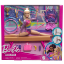 Barbie-Turnspaß-Spielset mit blonder Modepuppe,...