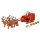 LEGO Schlitten des Weihnachtsmanns (40499) + LEGO Weihnachtsbaum (40573) - 2er Set