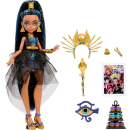 Mattel HNF70 - Monster High Monster Ball Puppe Cleo de Nile im Partykleid
