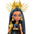 Mattel HNF70 - Monster High Monster Ball Puppe Cleo de Nile im Partykleid